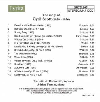 CD Cyril Scott: The Songs Of Cyril Scott 316009