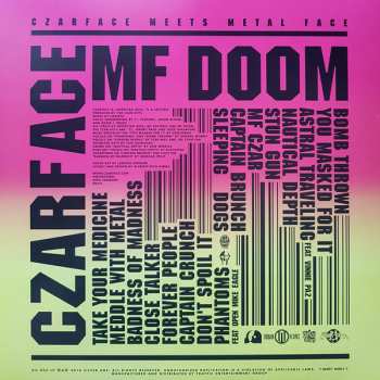LP Czarface: Czarface Meets Metal Face 143634