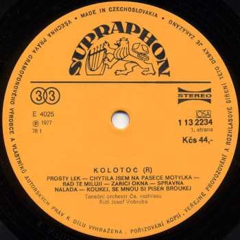 LP Czechoslovak Radio Dance Orchestra: Kolotoč(r) 308400