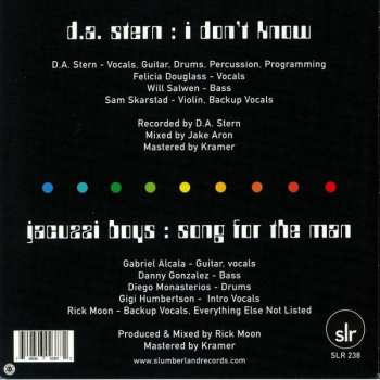 SP D.A. Stern: I Don't Know/ Song For The Man 330227