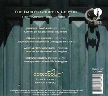 CD Daccapo Italian Harpsichord Duo: The Bach's Court In Leipzig (The Harpsichord Lordship - Music For Two Harpsichords) 322869