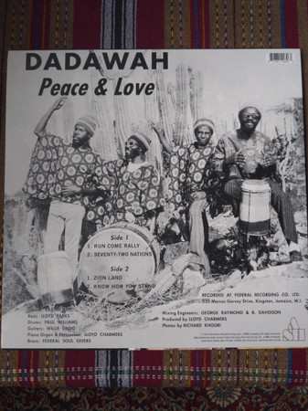 LP Dadawah: Peace And Love - Wadadasow 331851