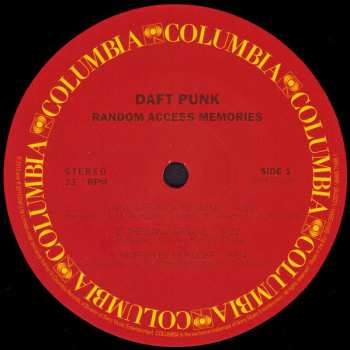 2LP Daft Punk: Random Access Memories 501361