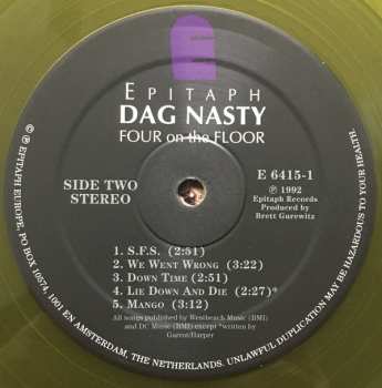 LP Dag Nasty: Four On The Floor CLR 76372