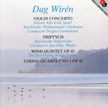 CD Dag Wirén: Violin Concerto / Triptych / Wind Quintet Op 42 / String Quartet No 5 Op 41 416427