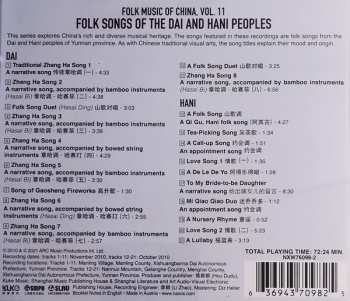 CD Shan: Folk Songs Of The Dai And Hani Peoples 439920