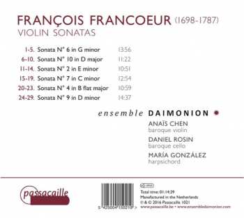 CD Daimonion: Violin Sonatas 385943