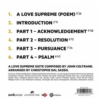 CD Dal Sasso / Belmondo Big Band: John Coltrane: A Love Supreme 193333