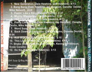 CD Dale Hawkins: Back Down To Louisiana 478274
