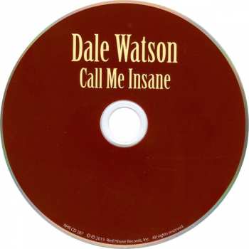 CD Dale Watson: Call Me Insane 285291
