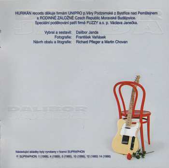 CD Dalibor Janda: 18 Největších Hitů O Lásce