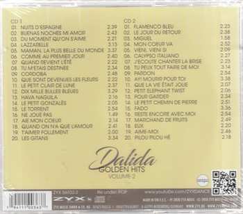 2CD Dalida: Golden Hits Volume 2 174379