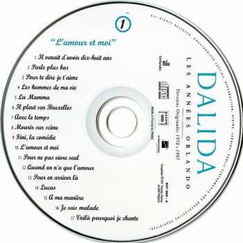 2CD Dalida: Les Années Orlando
