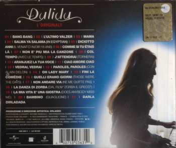 CD Dalida: L'Originale 481439