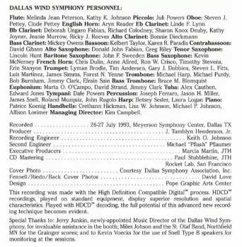 CD Dallas Wind Symphony: Pomp & Pipes! 365847