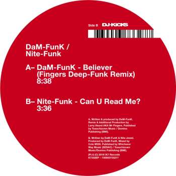 LP Dam-Funk: Believer (Fingers Deep-Funk Remix) / Can U Read Me? 496199