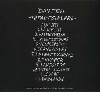 CD Dan Friel: Total Folklore 540529