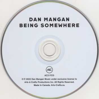 CD Dan Mangan: Being Somewhere 446034