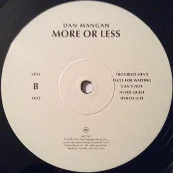 LP Dan Mangan: More Or Less 476821