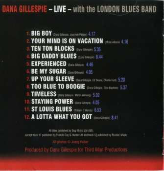 CD Dana Gillespie: Live 230590