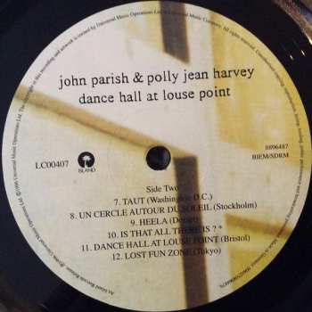 LP John Parish: Dance Hall At Louse Point 8581