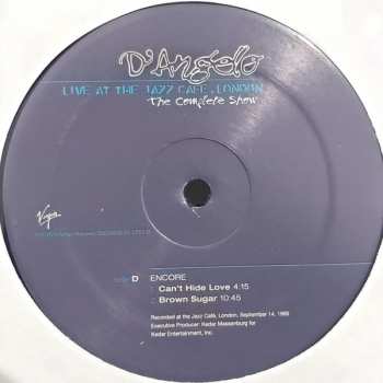 LP D'Angelo: Live At The Jazz Cafe, London: The Complete Show 332155