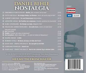 CD Daniel Behle: Nostalgia 349386