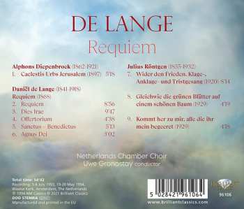 CD Daniël de Lange: Requiem 293151