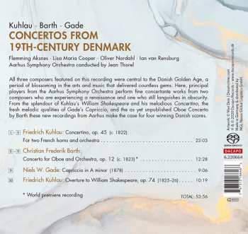 SACD Daniel Friedrich Rudolph Kuhlau: Concertos From 19th-Century Denmark 318734