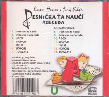 CD Daniel Hevier: Pesnička Ťa Naučí (Abeceda) 51111