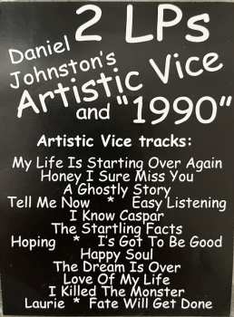 2LP Daniel Johnston: Artistic Vice / 1990 79596