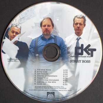 CD Daniel Karlsson Trio: Sorry Boss 506343