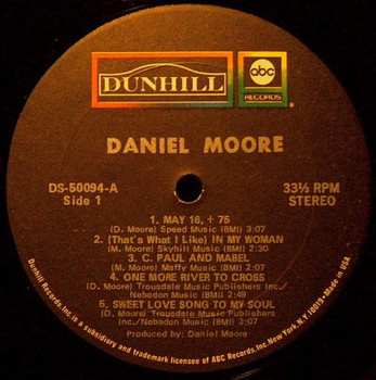 LP Daniel Moore: Daniel Moore 180248