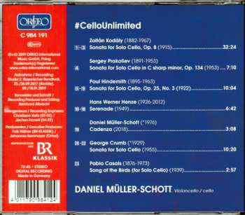 CD Daniel Müller-Schott: #CelloUnlimited 269339