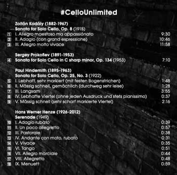 CD Daniel Müller-Schott: #CelloUnlimited 269339