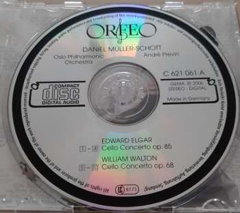 CD Daniel Müller-Schott: Elgar, Walton: Cello Concertos 337404