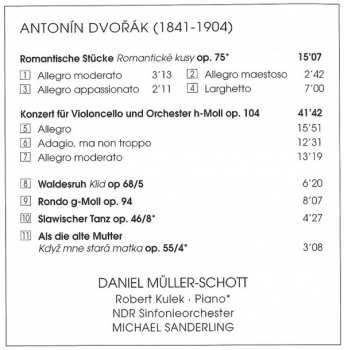 CD Daniel Müller-Schott: The Cello Works 181234