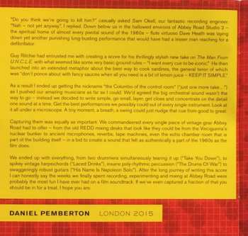 CD Daniel Pemberton: The Man From U.N.C.L.E. (Original Motion Picture Soundtrack) 157390