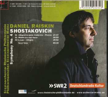 CD Daniel Raiskin: Symphony No. 4 • Live Recording 528258