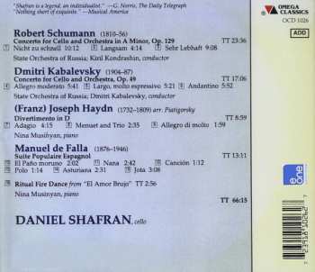 CD Даниил Шафран: Schumann / Kabalevsky / Haydn / Falla 430839