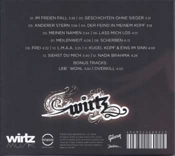CD Daniel Wirtz: Erdling 258012