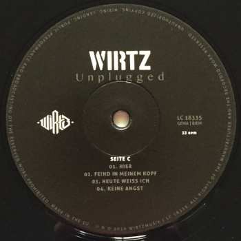 2LP Daniel Wirtz: Unplugged 126412