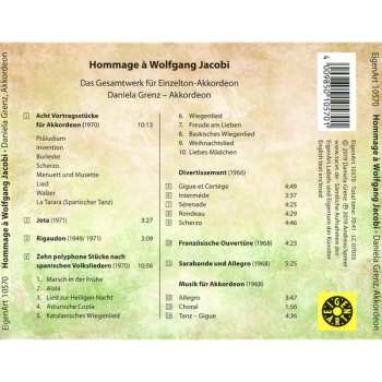 CD Daniela Grenz: Hommage à Wolfgang Jacobi 530879