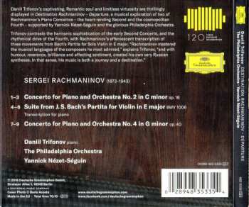CD Daniil Trifonov: Destination Rachmaninov • Departure (Piano Concertos 2 & 4) 9506