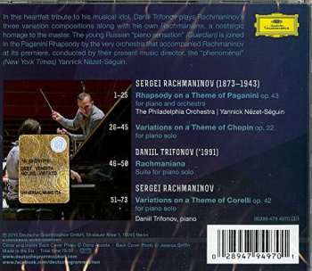 CD Daniil Trifonov: Rachmaninov Variations 29272