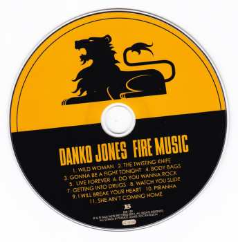 CD Danko Jones: Fire Music DIGI 102001