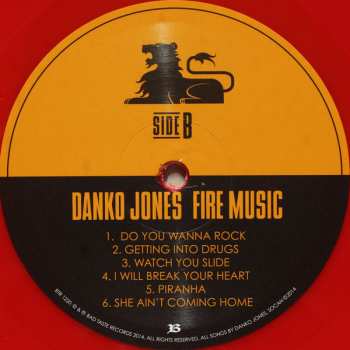 LP Danko Jones: Fire Music LTD | CLR 131467