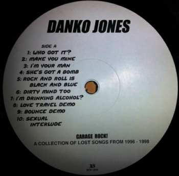 LP Danko Jones: Garage Rock! (A Collection Of Lost Songs From 1996 - 1998) 63617