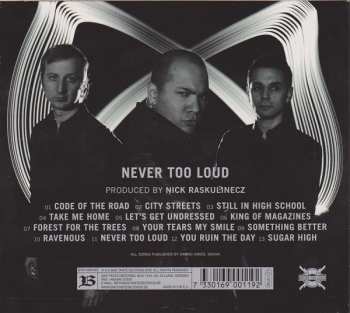 CD Danko Jones: Never Too Loud LTD 264247