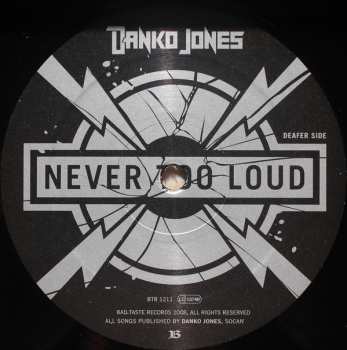 LP Danko Jones: Never Too Loud 62745